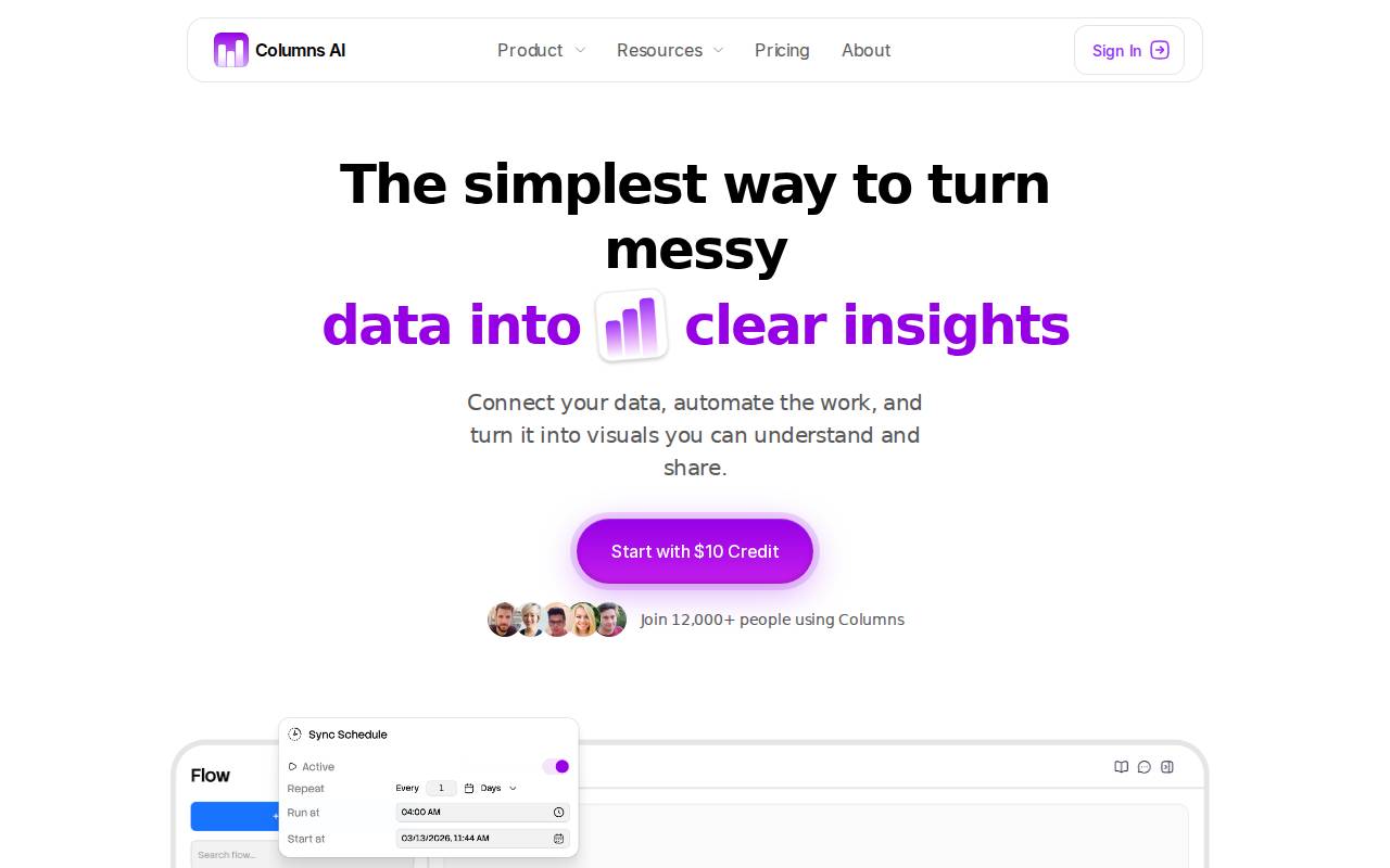 Columns AI – A data storytelling tool that automates insights