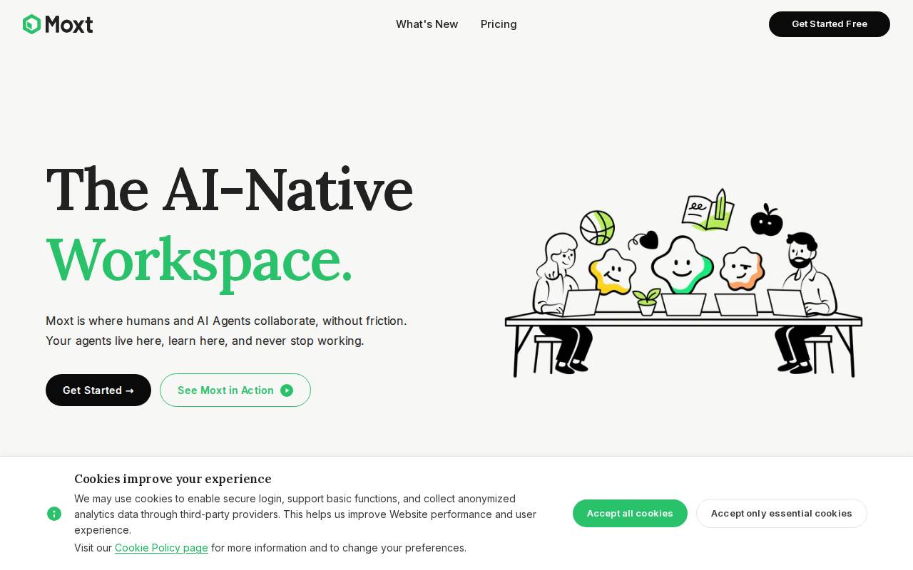 Moxt – A collaborative AI workspace tool