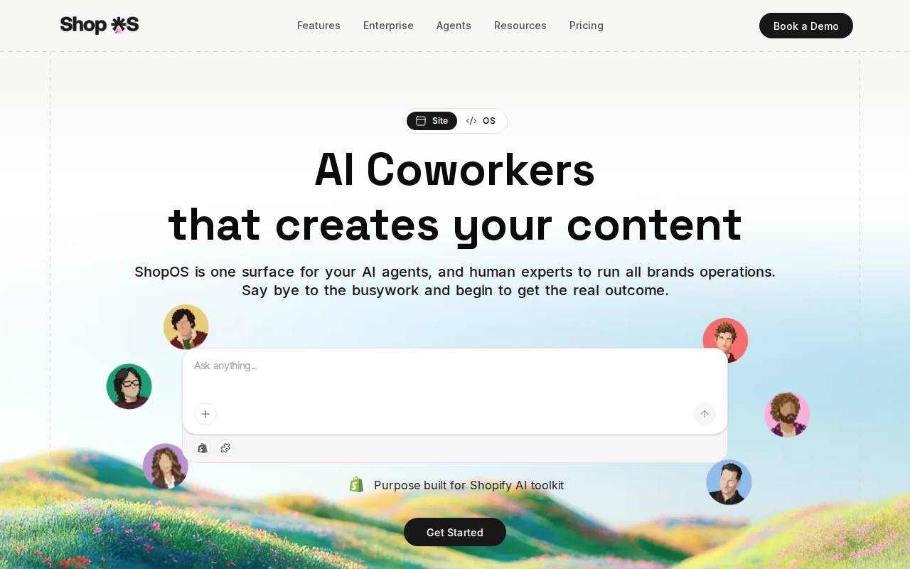 ShopOS – A ShopOS AI agents platform tool