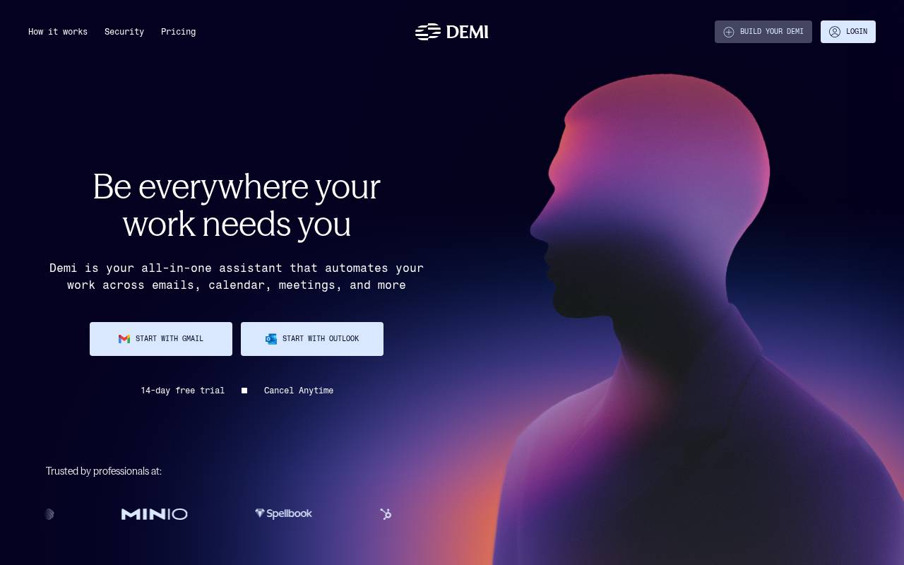 Demi AI – A proactive AI assistant tool for client-facing pros