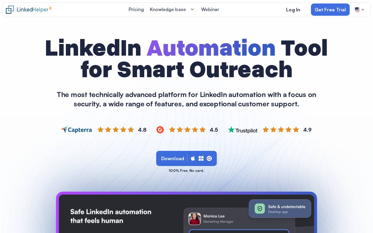 Linked Helper – A LinkedIn automation tool for lead generation