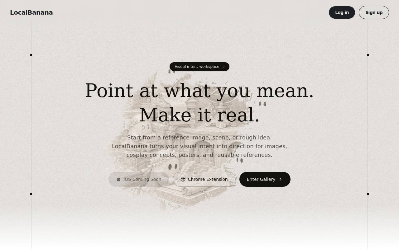 LocalBanana – A visual intent tool for images