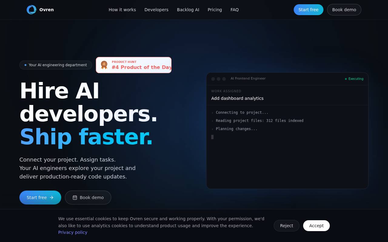 Ovren – A scalable AI development tool