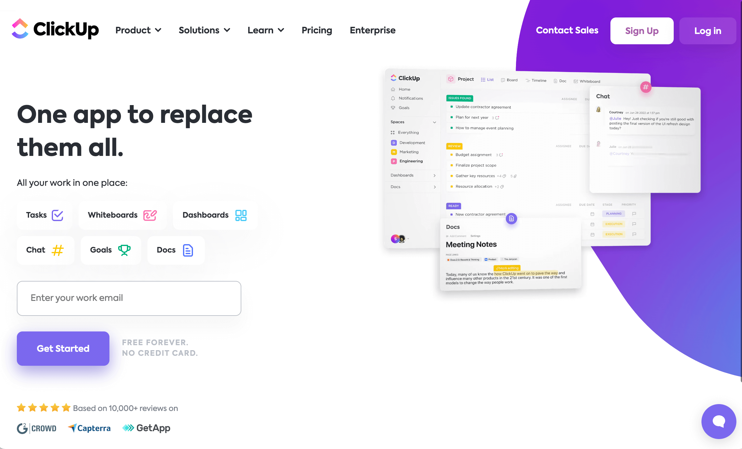 The 5 Best AI Productivity Tools for Solo Workers - Clickup - AI Tools for Startups & Best Task Management Software