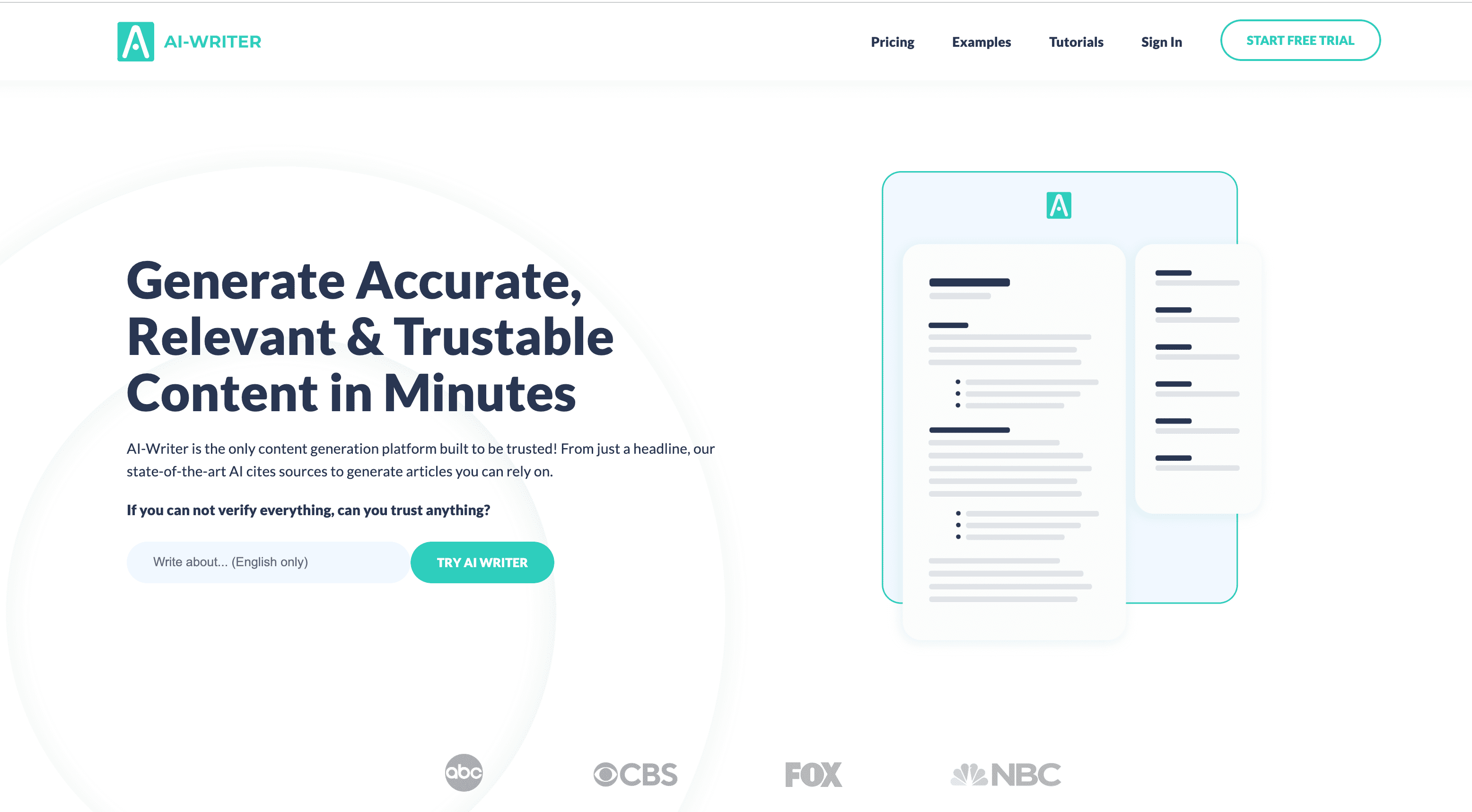Top 5 AI Content Generators in 2026 - AI-Writer - Best AI Text Generator ｜AI Content Generator & Writer