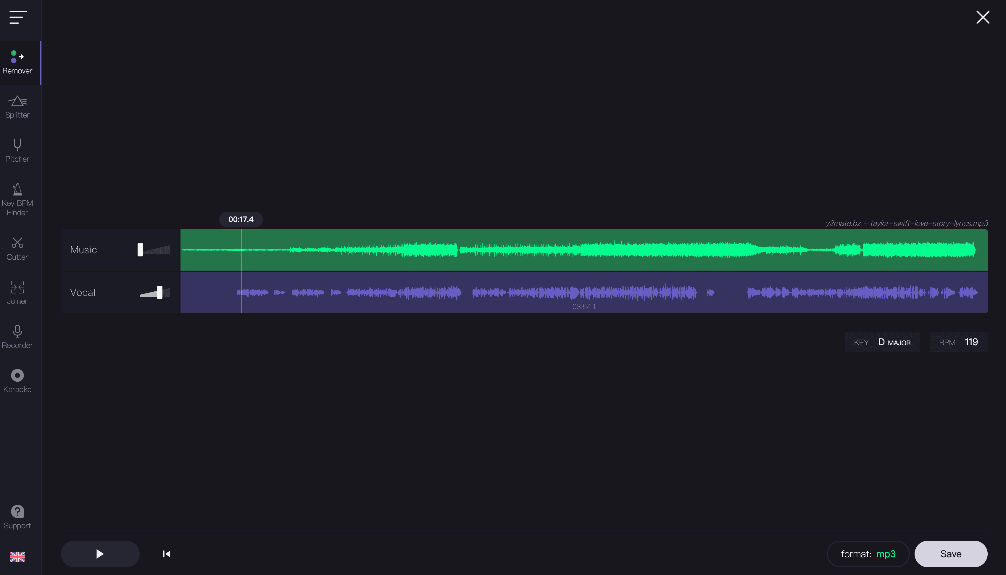 Top 4 AI Vocal Removers Online - Vocalremover.org - AI Vocal Remover and Isolation