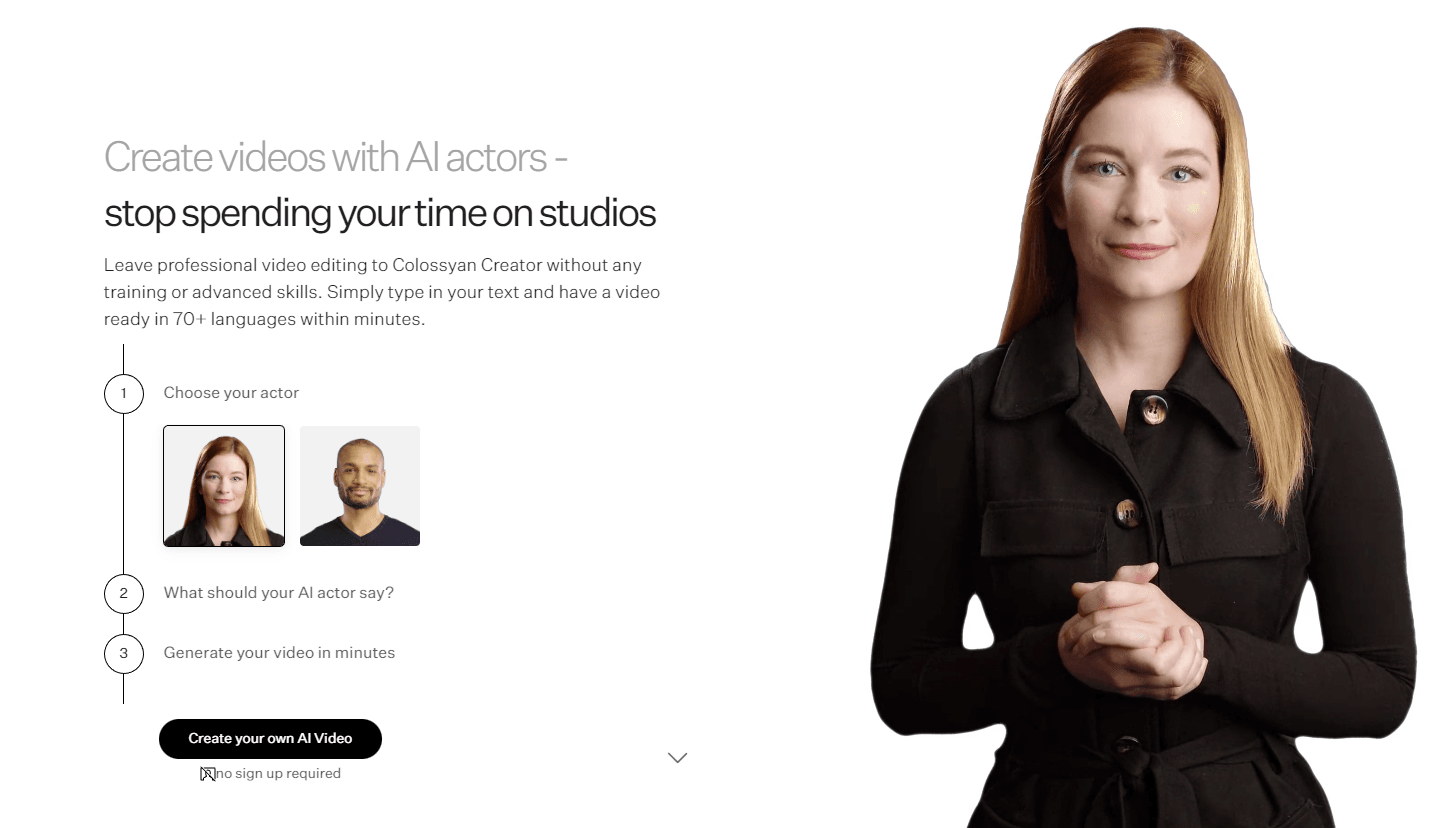 Top 5 AI Avatar Generators on the Internet in 2026 - Colossyan Creator - #4 AI Avatar Generator & Text To Video Top 5 AI Avatar Generators on the Internet in 2026 - Colossyan Creator - #4 AI Avatar Generator & Text To Video