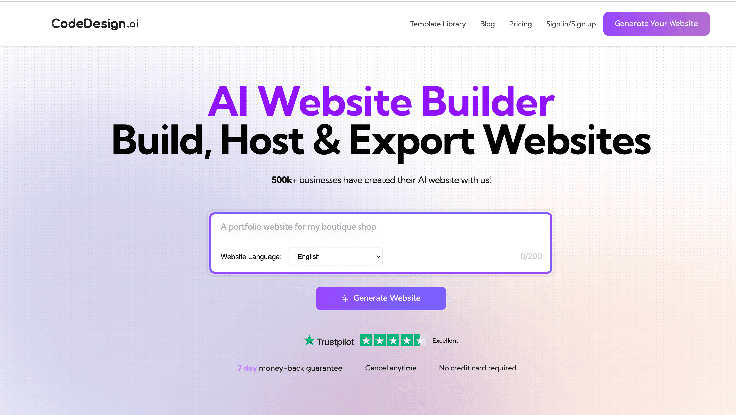 4 Best Website Builder for Small Business - CodeDesign.ai - AI Website Builder for Small Businesses