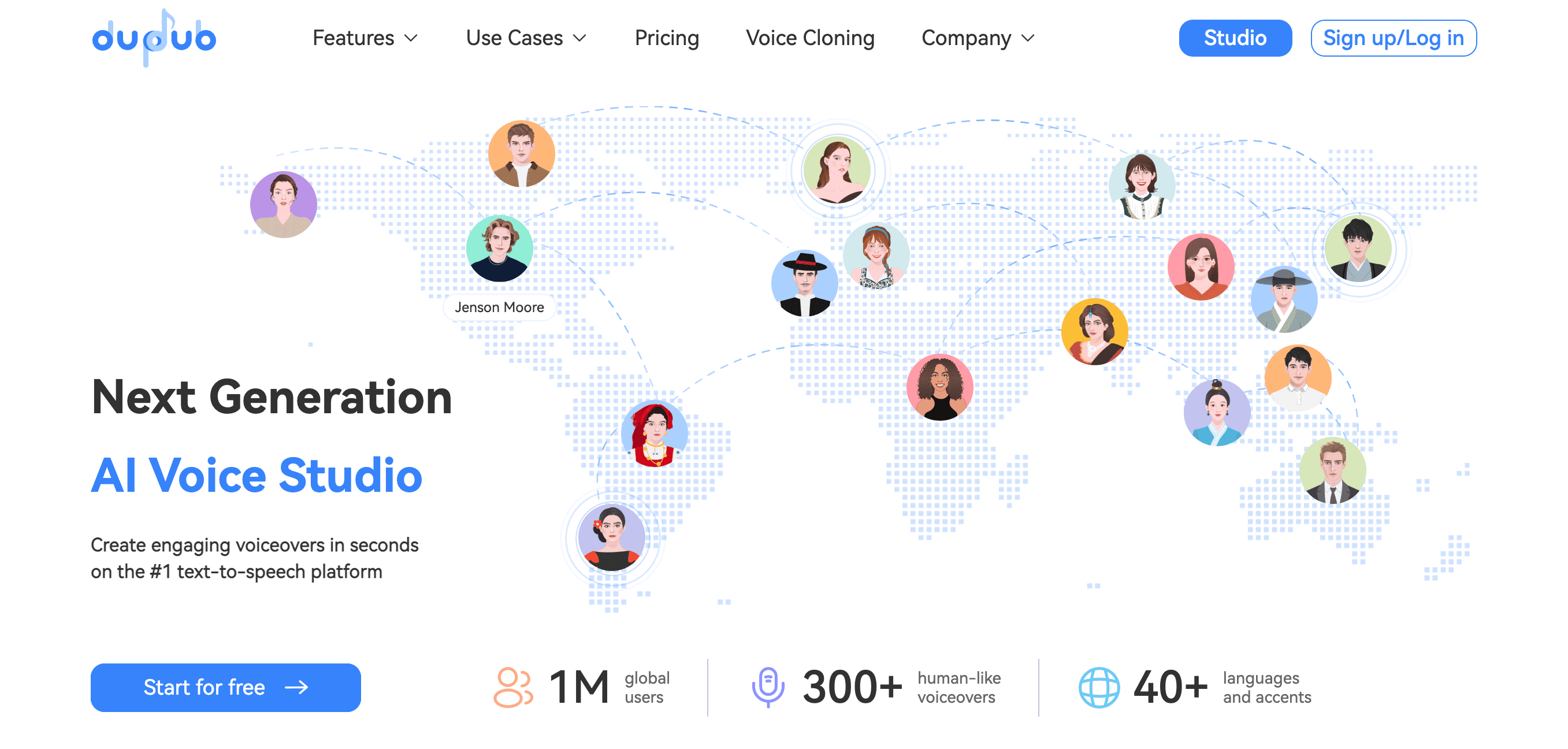 5 Best Free AI Voice Generators in 2026 - DupDub - Human Voice Generator & AI Voice Over Generator Free