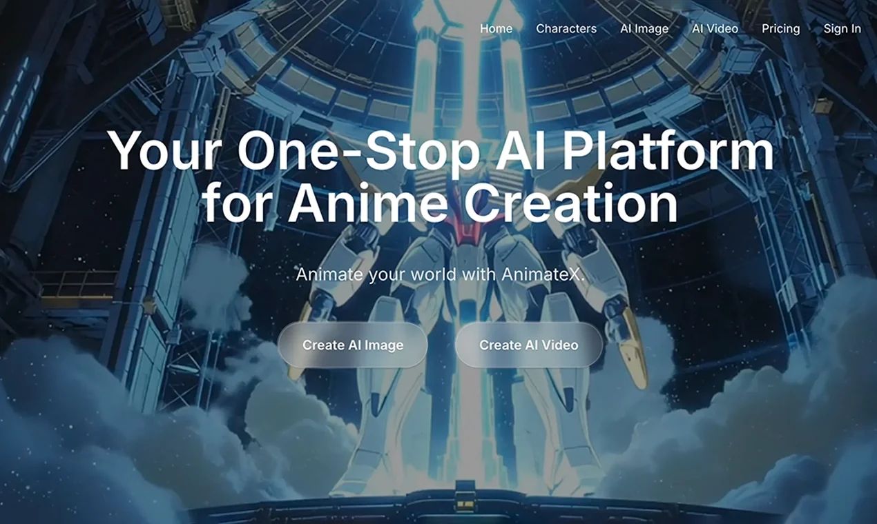 AnimateX – Your One-Stop AI Platform for Anime Creation.