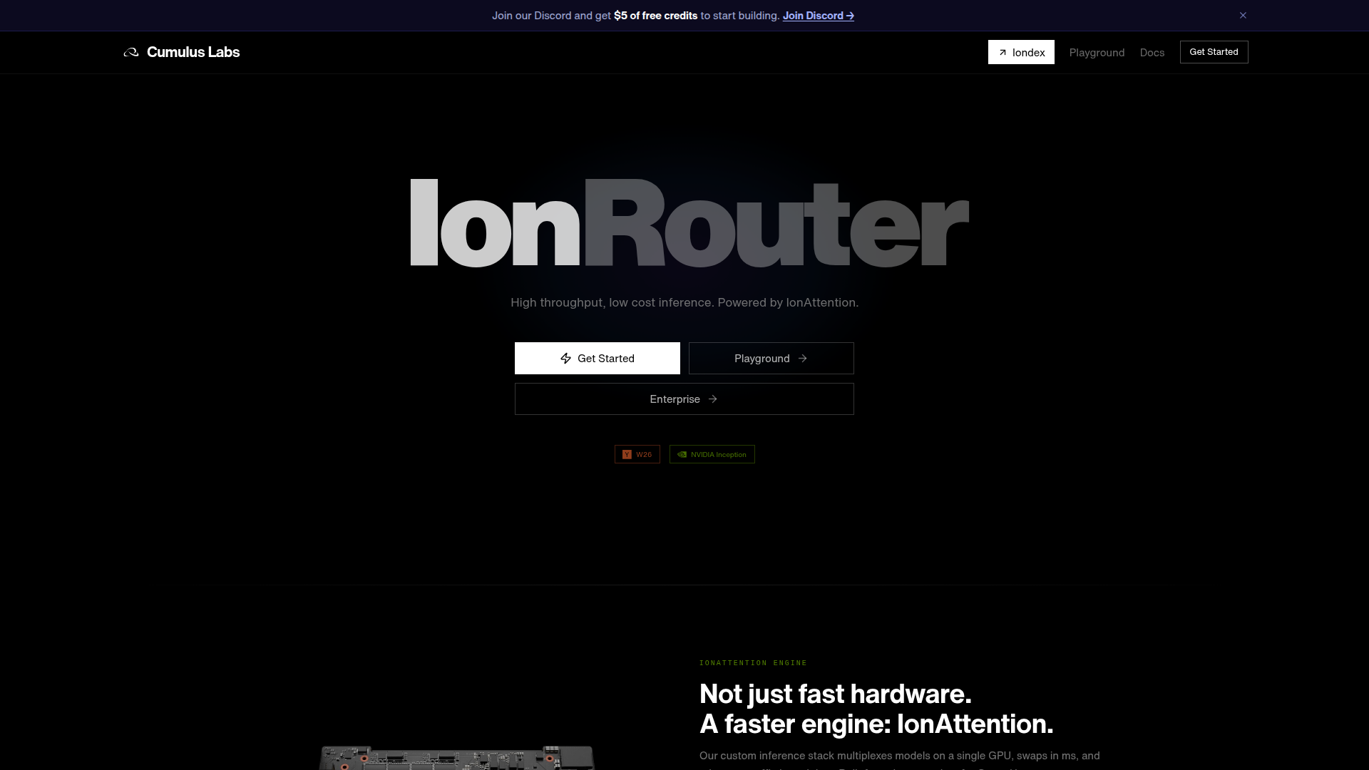 IonRouter – A fast, scalable inference tool