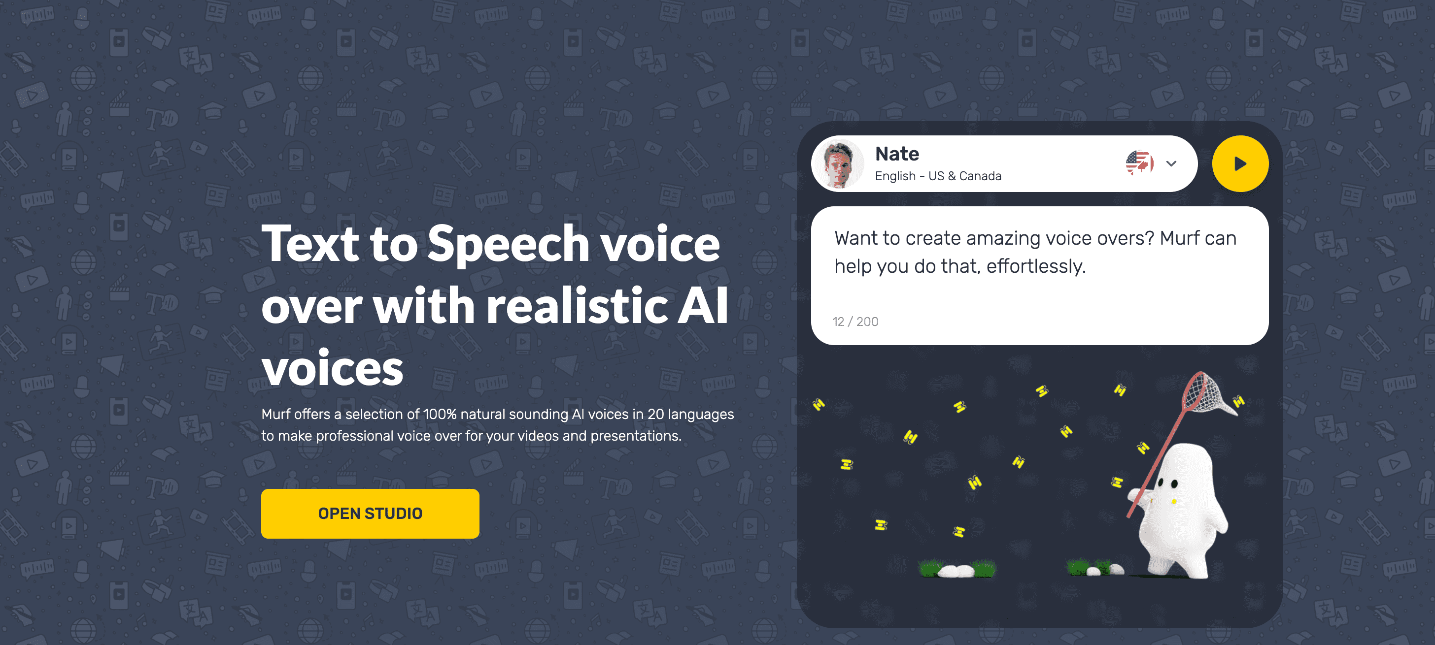 Murf.AI – A simple Text to Voice converter