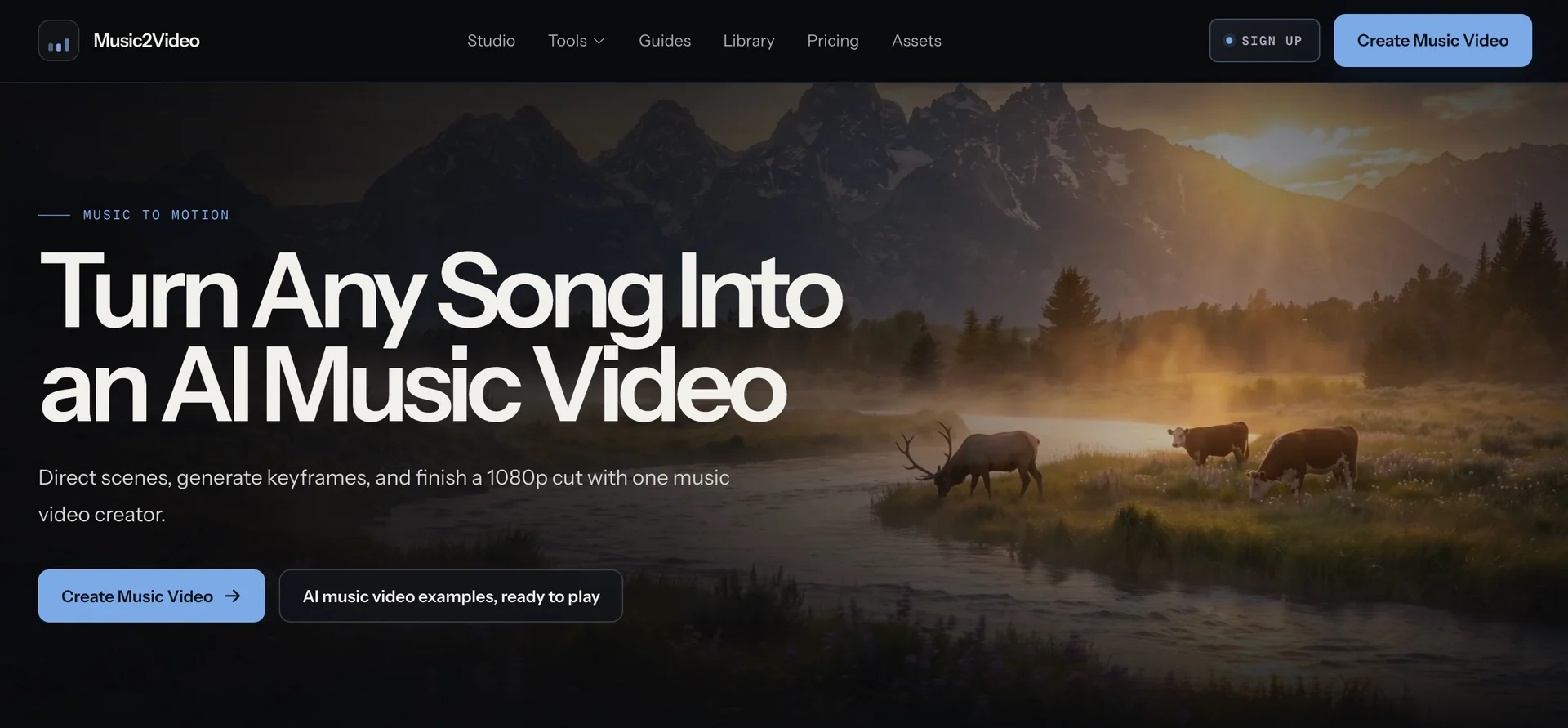 Music2Video – An AI music video generator