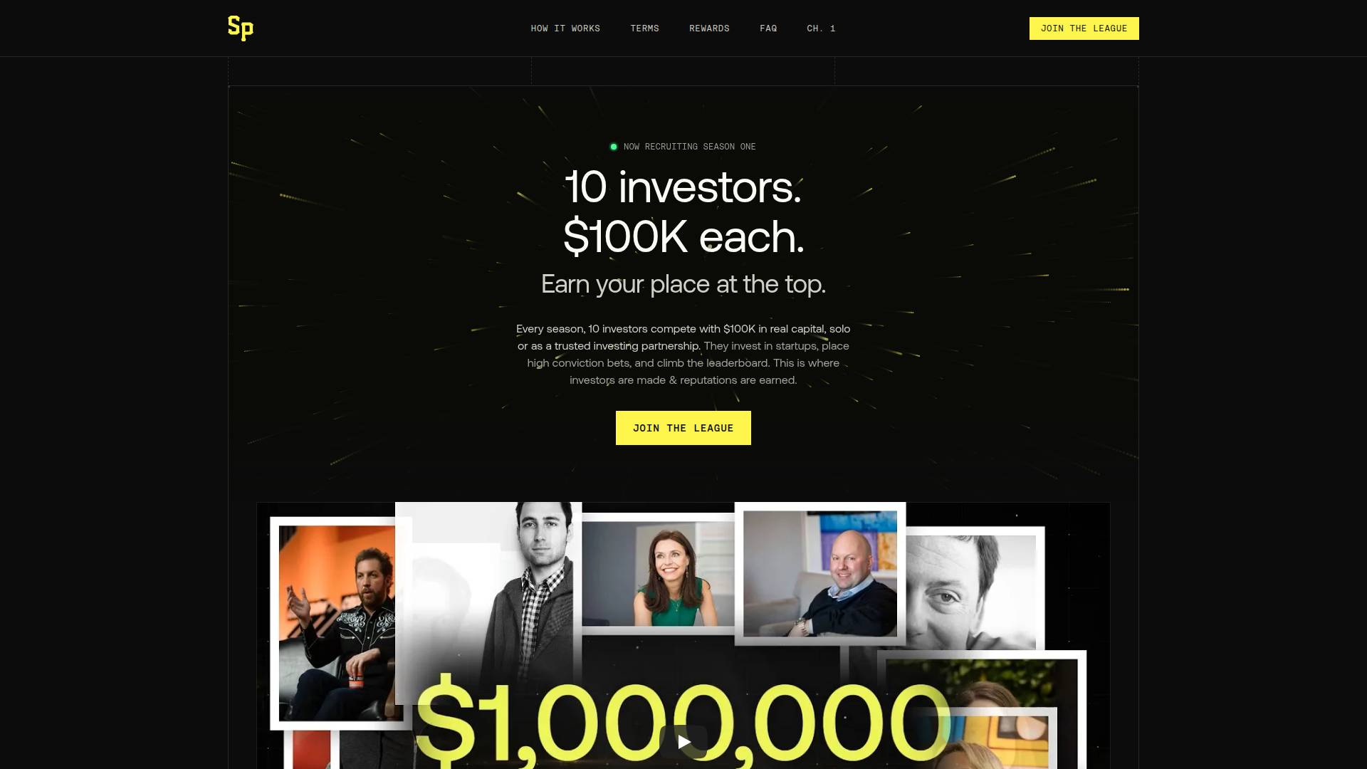 Scout Program – A competitive early-stage investing leaderboard tool