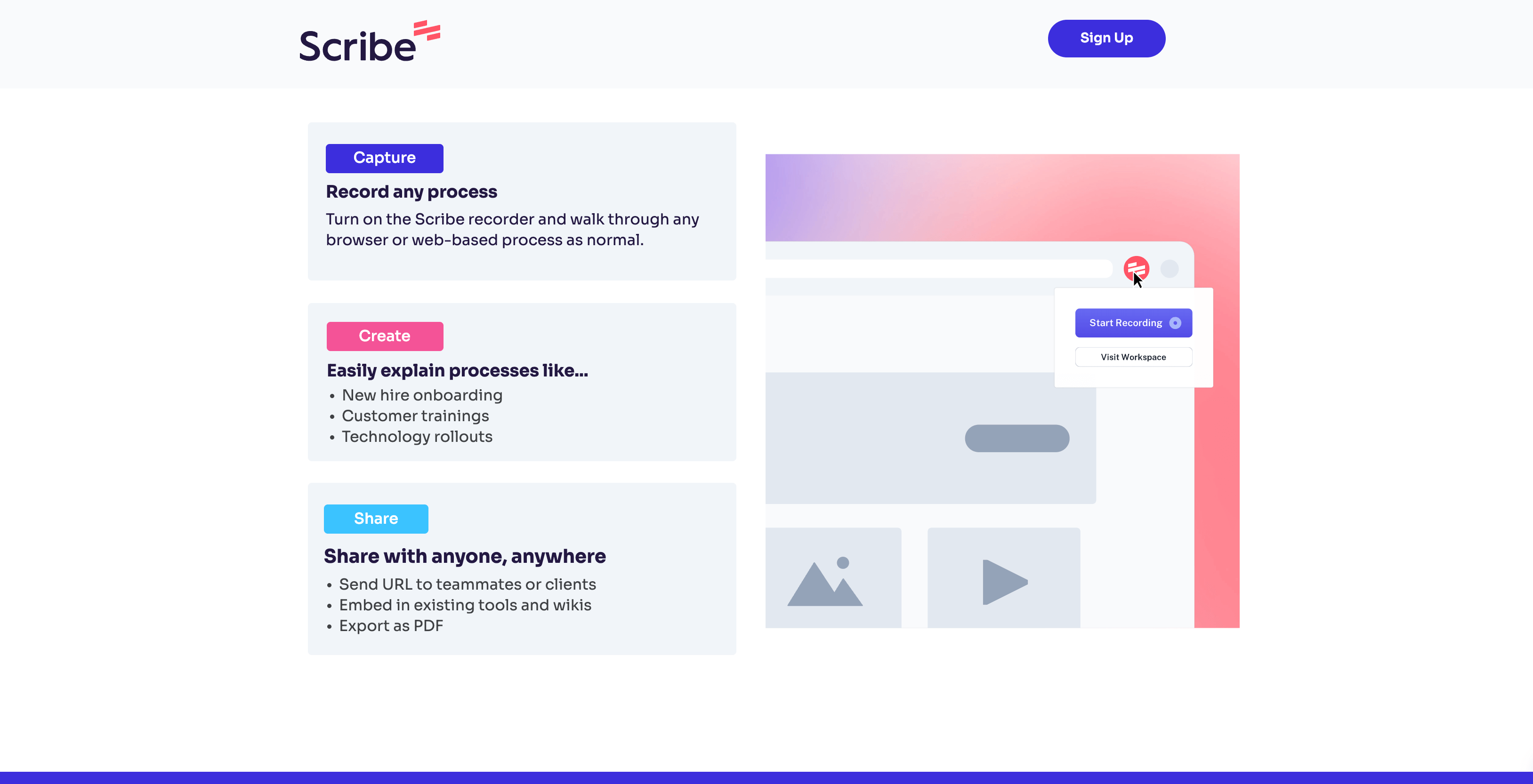 Scribe – Turn any process into a step-by-step guide, instantly.