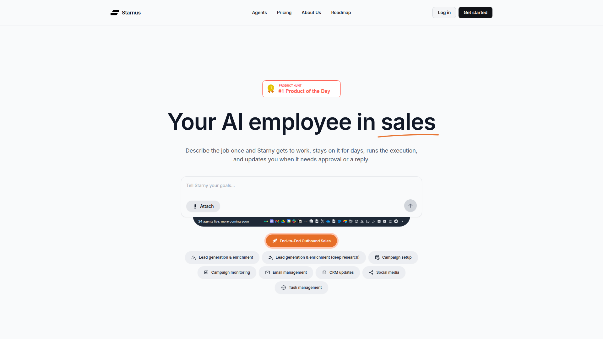 Starnus – A sales automation tool