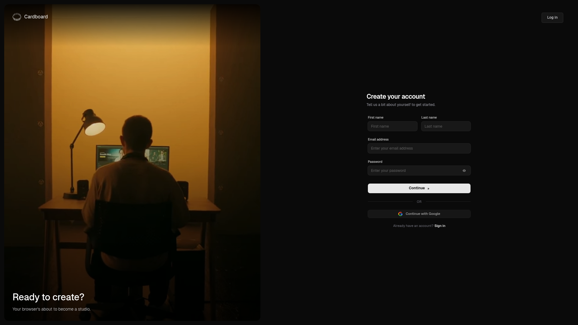 Cardboard – A browser-based video editing tool for creators