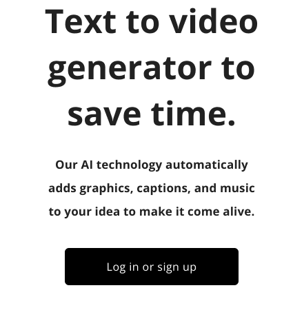 WOXO – A tool to generate videos from text.