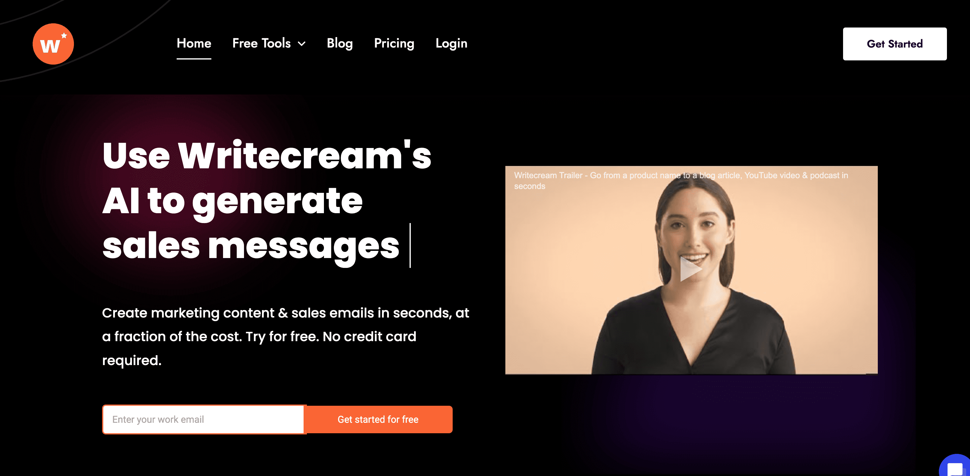 Writecream – An AI Content, Audio & Image Generator with ChatGPT